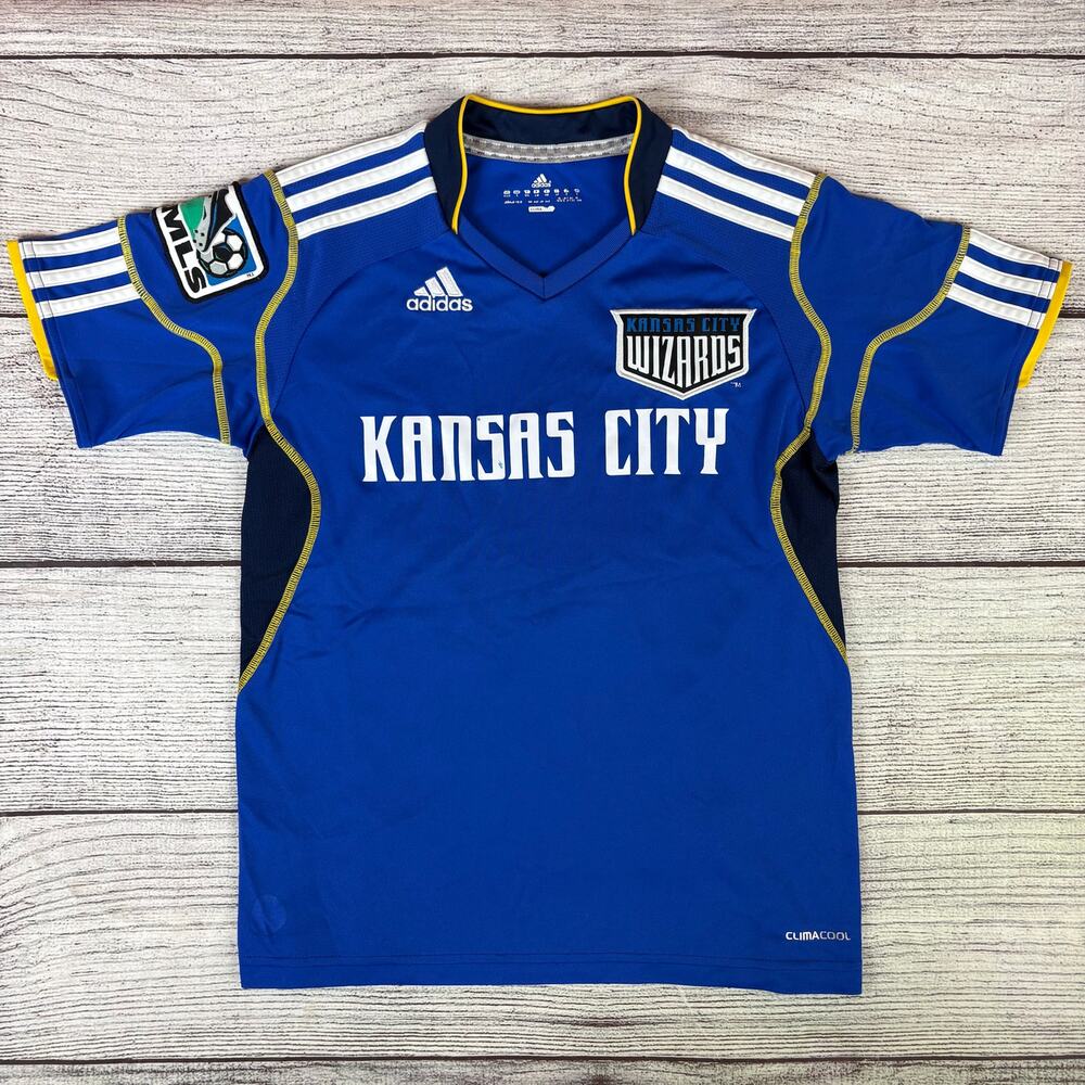 2009 Adidas Kansas City Wizards MLS Soccer Jersey
